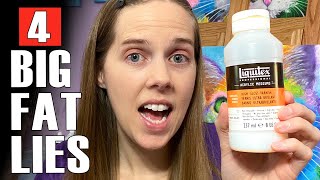 4 Biggest Lies about Varnishing Acrylic Paintings [upl. by Haliled]