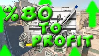 80 PROFIT CS2 TRADE UP INSANE MONEY [upl. by Evered]