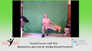 20241112 Seated Exercise with Tom sponsored by the Multiple Sclerosis Foundation [upl. by Bernadina]