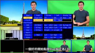 Datavideo SE700 HD 4通道導播機 Chroma Key的使用教學 [upl. by Lynad]