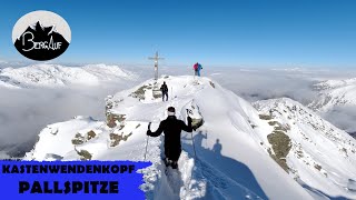 2 Gipfel Skitour in den Kitzbüheler Alpen Kastenwendenkopf und Pallspitze [upl. by Pradeep]