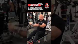 HANY RAMBOD ENTRENANDO PESADO Y AL FALLO 🤯👀⭕️ bodybuilder bodybuilding mrolympia gym gymrat [upl. by Haneen]