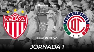 Resumen y Goles  Necaxa vs Toluca  Liga BBVA MX  Apertura 2022  Jornada 1 [upl. by Anaujat580]