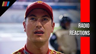 quotThat Expletive Piece of Expletive Wrecked Usquot  Hamlin and Logano Fuming After Richmond [upl. by Anav]