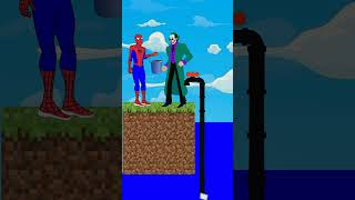 Help SpiderMan take revenge on the greedy Jokerspiderman JOKER hulk superheroes [upl. by Eornom]