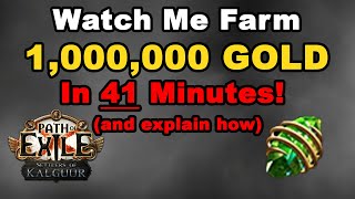 POE 325 Best Gold Farm  Over 1 Million Per Hour [upl. by Egor]