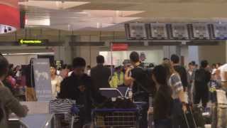 HD FANCAM 130815 LEE KWANG SOO ARRIVAL [upl. by Saleme]