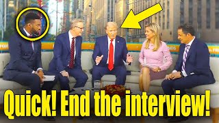 Trump INSULTS Fox Hosts To Their Face VISIBLY UNCOMFORTABLE [upl. by Anileme38]