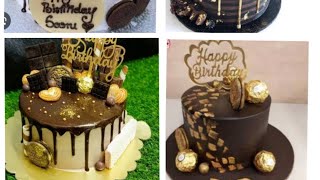 Chocolate cake designs for birthday truffles cake designseasy cake designs for beginners [upl. by Oneida705]