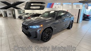 NEW ARRIVAL 2024 BMW X6 M60i LCI Dravit Grey Metallic [upl. by Hillell]