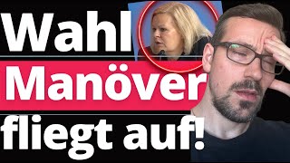 Nach Solingen Faesers Wahlkampf GAU [upl. by Letnahs]