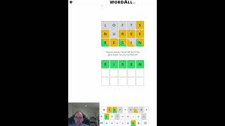 WordALL Wordle with multiple answers 5 Nov 24 puzzle variant wordgames puzzle speedsolving [upl. by Storer]