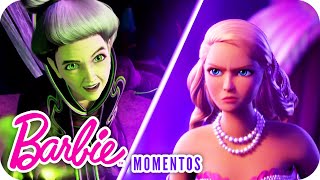 Enfrentamientos de Barbie™ con Villanos  Momentos  Barbie™ [upl. by Eivlys]