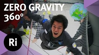 Zero Gravity in 360  A Trip on a Parabolic Flight [upl. by Albers953]