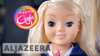 Cayla the doll Childrens smart toy raises privacy concerns [upl. by Eradis537]