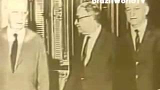 William Bonner  Primeiro Jornal Nacional 1969 [upl. by Esiole612]