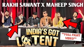 Indias Got Latent Episode  rakhi sawant and maheep singh  samay raina  SamayRainaOfficial [upl. by Harriott988]