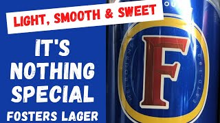 Fosters Lager Review [upl. by Eidnil596]