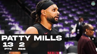 PATTY MILLS DROPS 13PTS vs THUNDER FULL HIGHLIGHTS [upl. by Alywt]