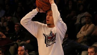 2015 Boost Mobile NBA DLeague ThreePoint Contest Jarell Eddie Tops Seth Curry [upl. by Bala]