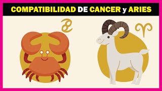 Compatibilidad entre los Signos CÁNCER y ARIES ♋♈ [upl. by Lekkim]