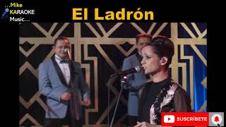 La Sonora Santanera  El Ladrón ft Julieta Venegas Karaoke [upl. by Tserrof]