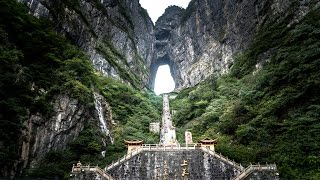 Tianmen Mountain in Zhangjiajie China [upl. by Beuthel695]