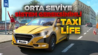 Orta Seviye En Gerçekçi Simülasyon Oyunu  Taxi Life [upl. by Yokum]