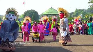 LOMBA TARI ONDEL ONDEL PART II  Perform Para Ondel Ondel UNIK [upl. by Kamin]