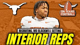 Spring Football News amp Notes  Blackwell Getting Inside Reps  Recruiting  Texas Longhorns  SEC [upl. by Atwater]