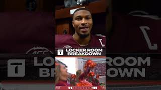 Virginia Tech QB Kyron Drones breaks down his second half touchdown throw shorts collegefootball [upl. by Bratton]