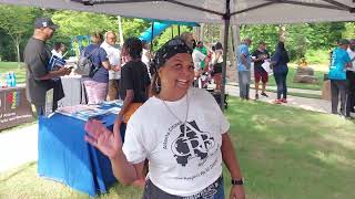 ACRB Boardmember Dr Faye Floyd at Popsicles in the Park in W Cascade Park [upl. by Yelwah932]