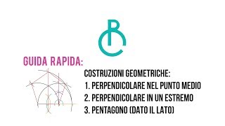 Come fare un pentagono dato il lato disegno tecnico [upl. by Weixel]