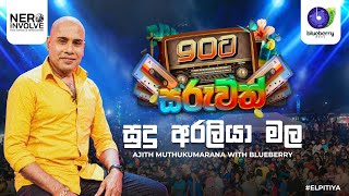 Sudu Araliya Mala  Ajith Muthukumarana සුදු අරලියා මල  90ට සරුවත් With Blueberry  Blueberry Band [upl. by Aratnahs]