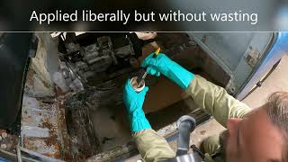 Converting Rust on a Classic Chassis  Land rover Series 3 [upl. by Tommie294]