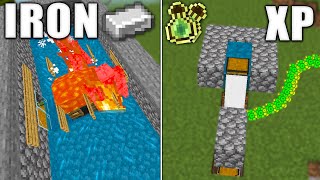 4 MUST HAVE Farms in 121 Minecraft Bedrock MCPEXboxPSSwitchPC [upl. by Odoric]