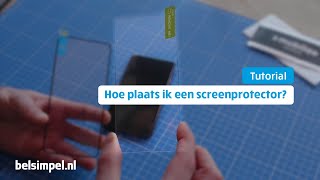 Hoe plaats ik een screenprotector  Tutorial [upl. by Maze955]