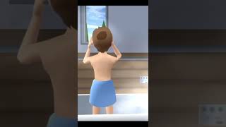 Yuta Going Daily Routine School 👉👮🧑‍⚕️ shorts sakuraschoolsimulator shortsvideo viral [upl. by Aicillyhp]