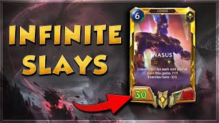 NEW THIS NASUS DECK SLAYS THE META  Senna Nasus Control Deck  Legends of Runeterra  Dyce [upl. by Bret]