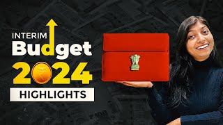 Interim Budget 2024  Highlights in 7 minutes  Competitive exams [upl. by Beal604]