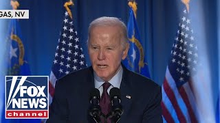 Biden bumbles his way through Las Vegas speech [upl. by Skyla]