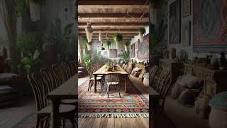 Bohemian Dream Home Tour  Eclectic Vibrant amp FreeSpirited Design home music [upl. by Celka]