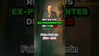 Retratos de los expresidentes de México 🇲🇽 history president mexico sheinbaum shorts short [upl. by Aisena]