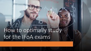 How to optimally study for the IFoA actuarial exams 2021 [upl. by Yuh]