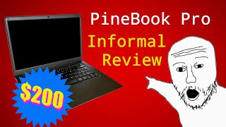 PineBook Pro An Informal Review [upl. by Ennaecarg]