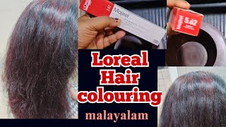 How to apply loreal excellence hair color renuhoneyrose haircoloring highlights [upl. by Yelnikcm469]