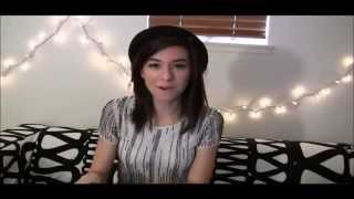 Christina Grimmie  Chandelier StageIt Christmas Concert  122114 [upl. by Nohcim]