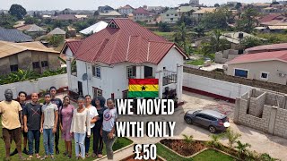 FAMILY OF 8 MOVED TO GHANA FROM THE UK AND HAVE NOW BUILT THEIR GHANA HOUSE IN KUMASI [upl. by Sisile71]