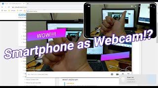 How to make smartphone as webcam using iVCam USB connection [upl. by Ragde]