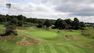 1st Hole Flyover Windermere Golf Club [upl. by Rusel]